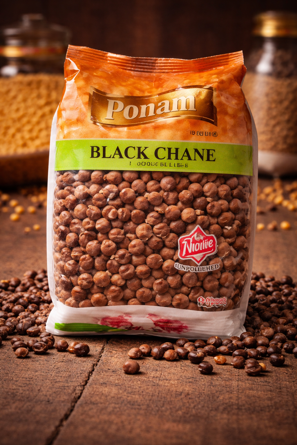 Ponam Black Chana 1kg